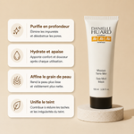 Masque Terre-Mer Retinovaskin à l’argile et aux minéraux marins, soin purifiant pour le visage aidant à éliminer les impuretés.