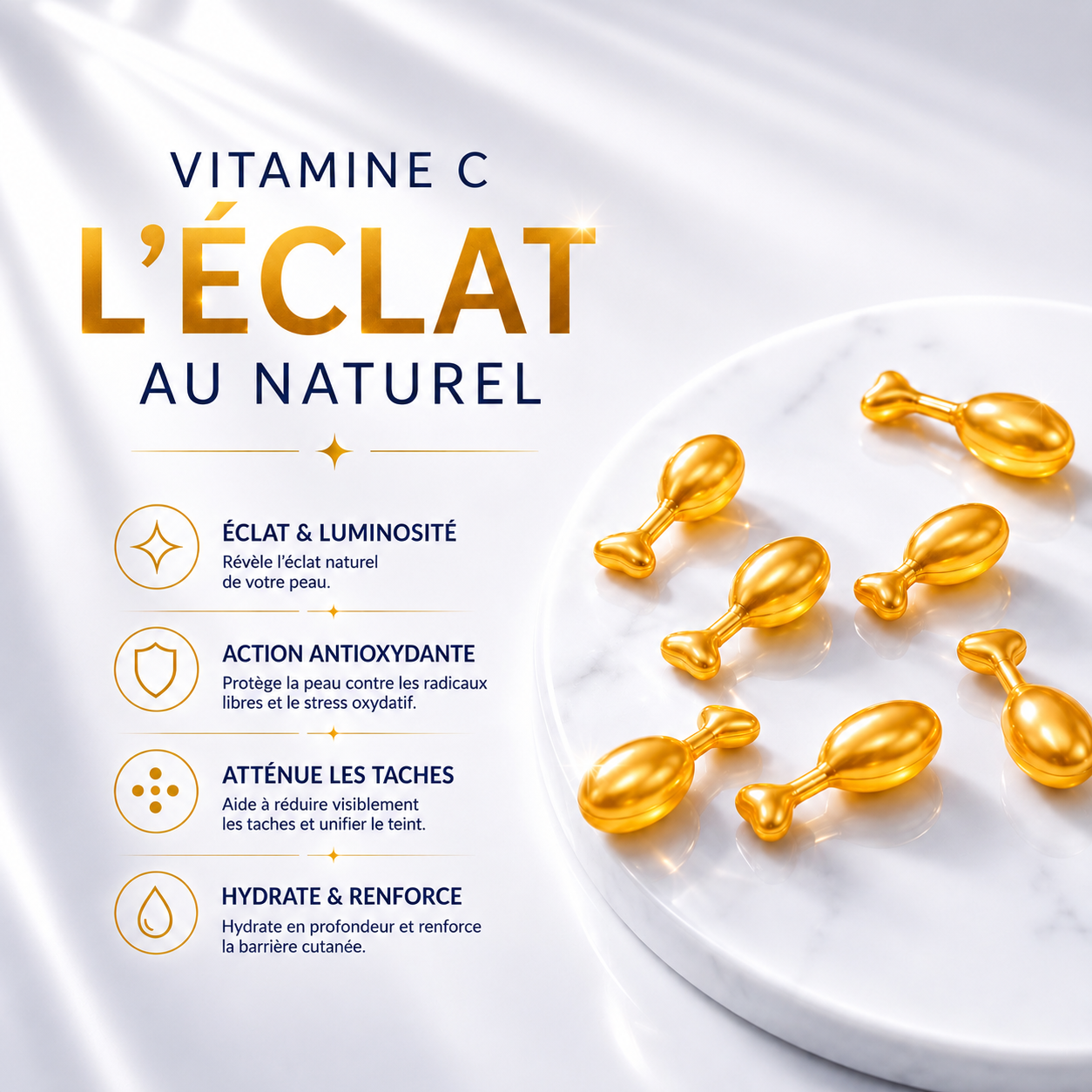 Vitamine C capsules