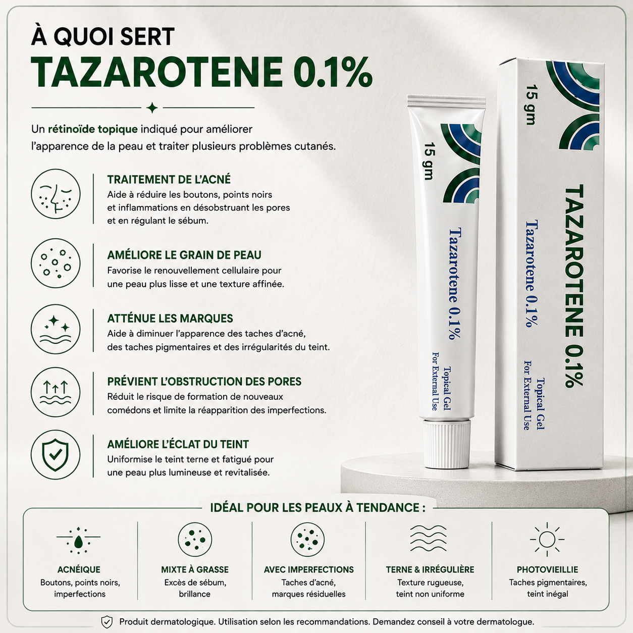 Tazarotene 0.1%